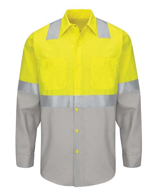 Red Kap SY14 - Fluorescent Yellow/ Green/ Grey