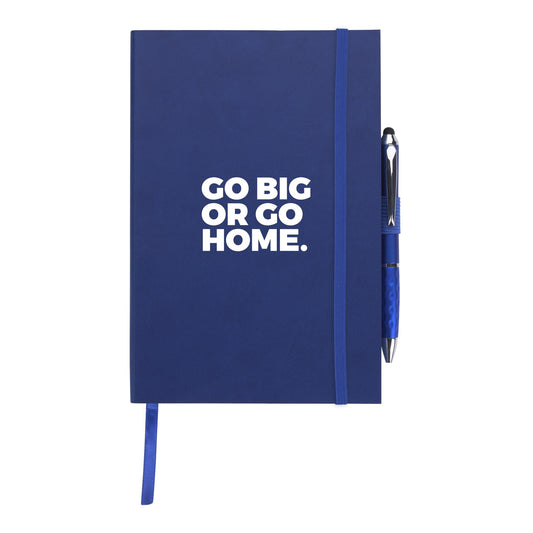 Color Edge Journal with Metallic Stylus Pen