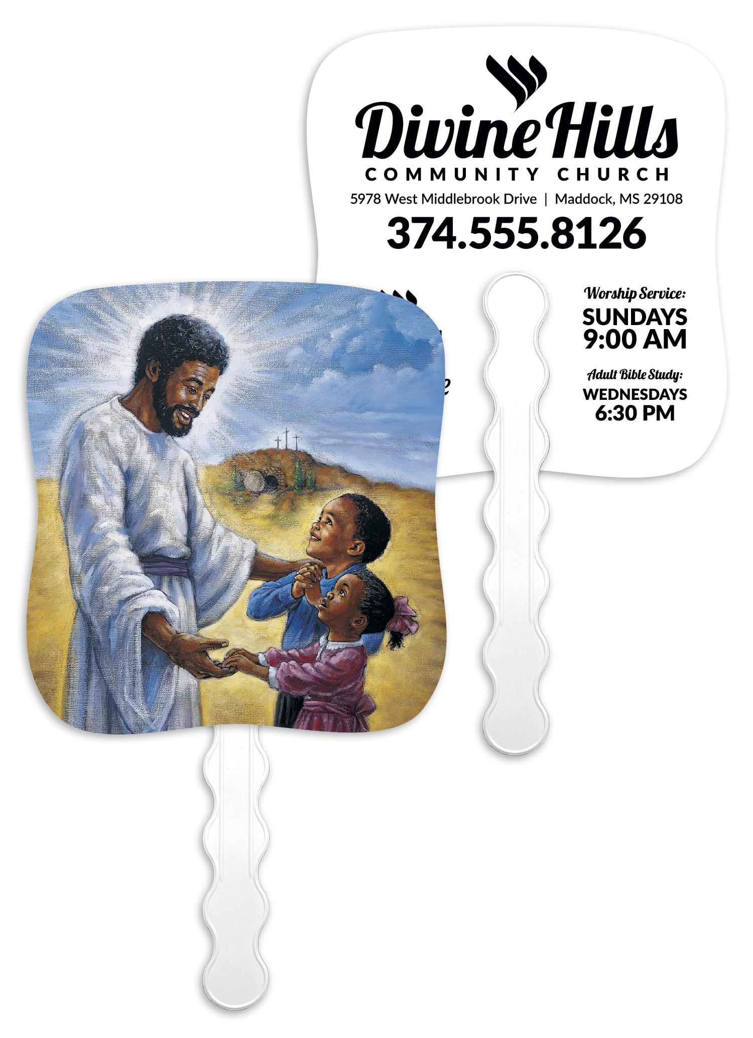 Divine Enlightenment - Pictorial Fan