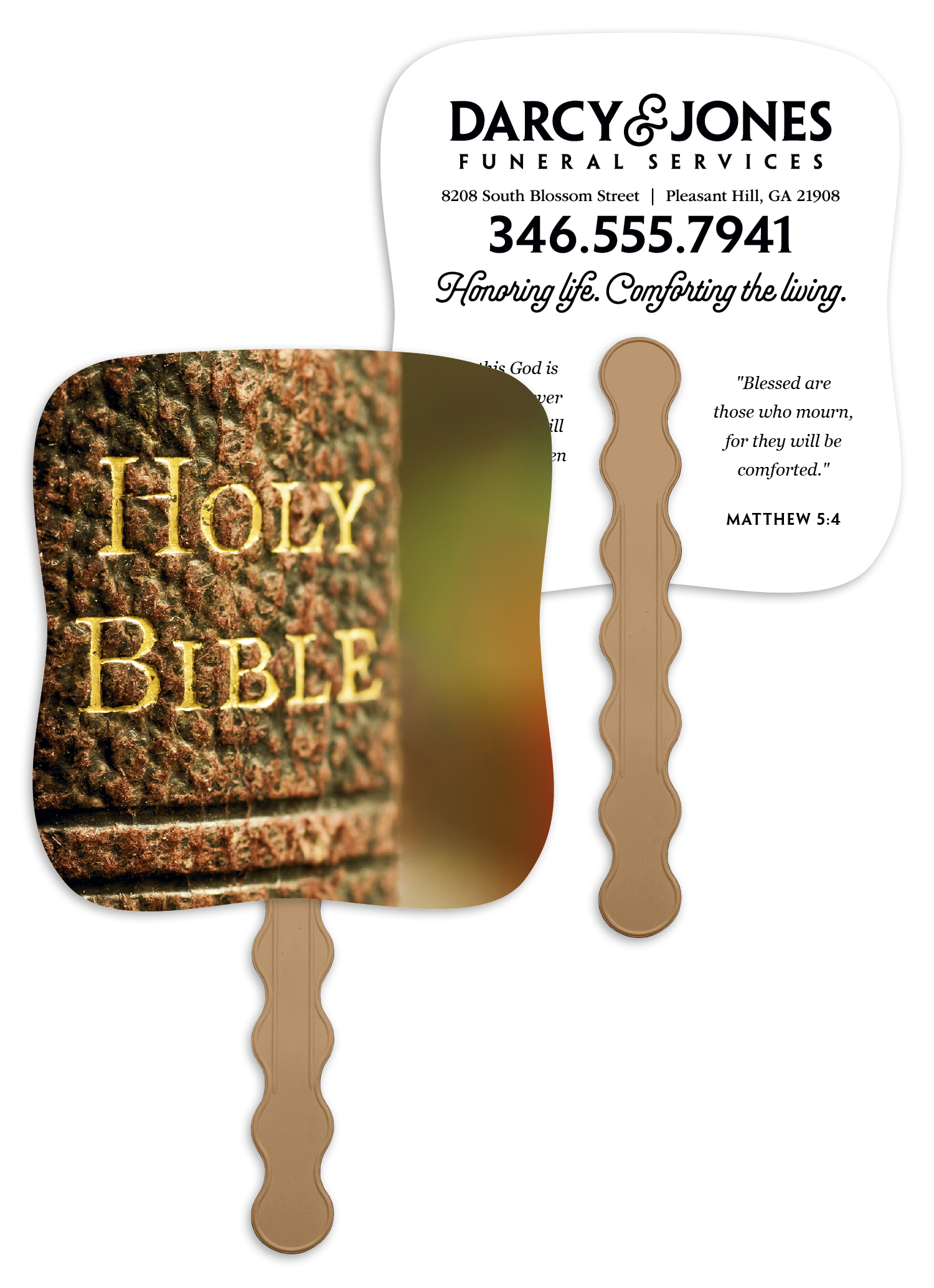 Holy Bible - Pictorial Fan