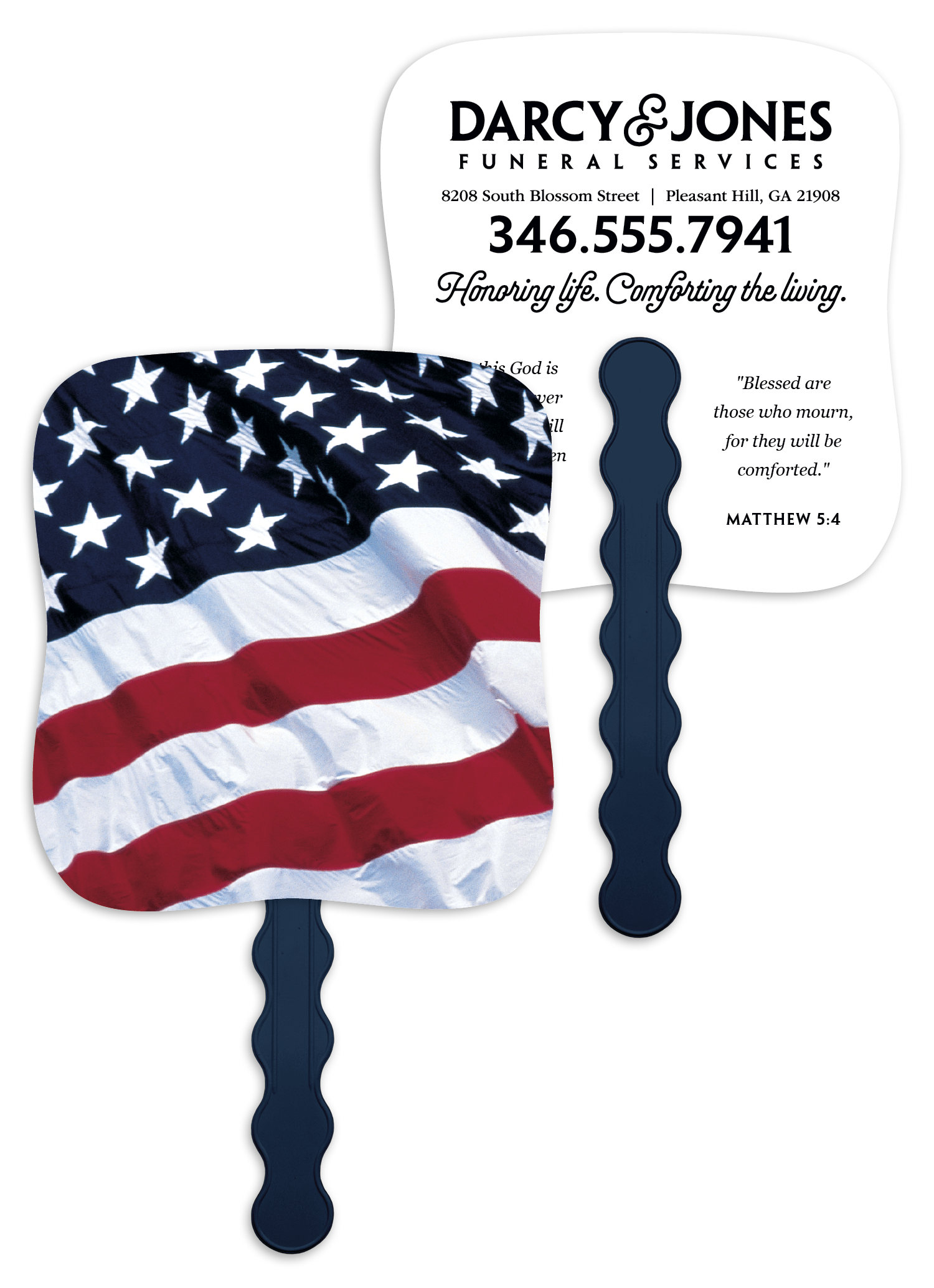 Old Glory - Pictorial Fan