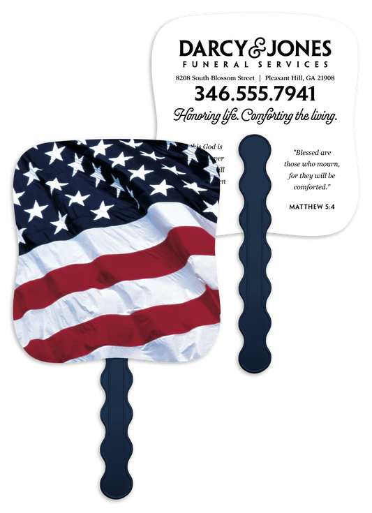 Old Glory - Pictorial Fan
