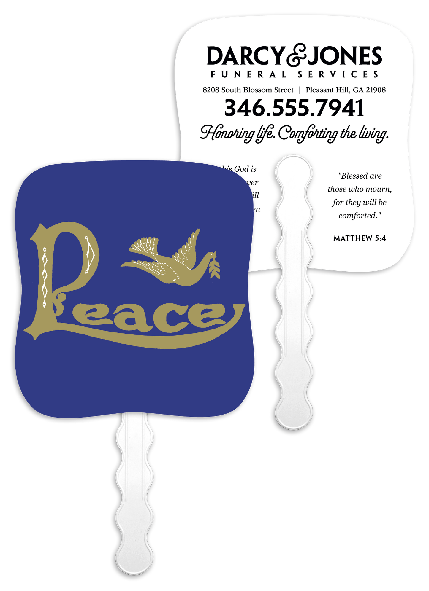 Peace - Pictorial Fan