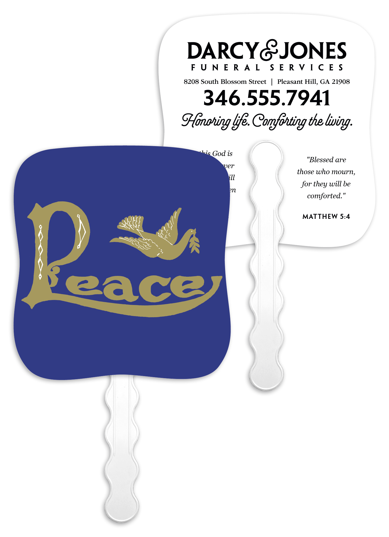 Peace - Pictorial Fan