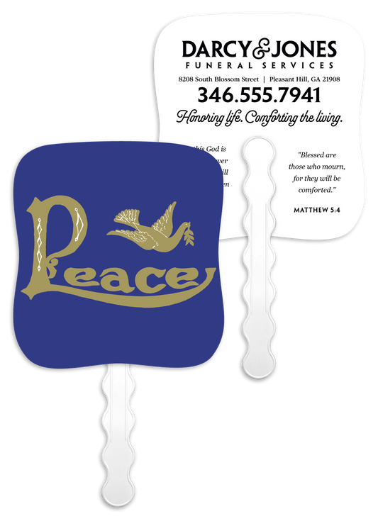 Peace - Pictorial Fan