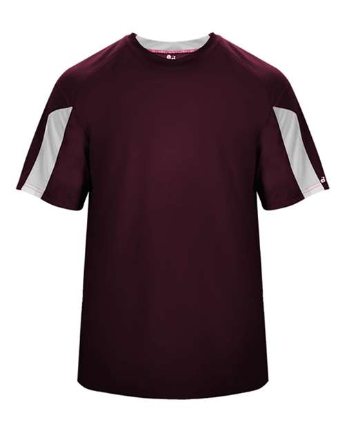 Badger 2176 - Maroon/ White