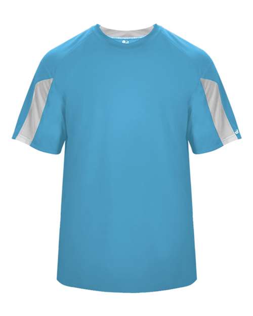 Badger 2176 - Columbia Blue/ White