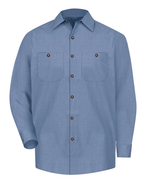 Red Kap SP14T - Denim Blue Microcheck