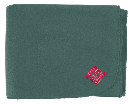 100% Recycled PET Economy Fleece Blanket