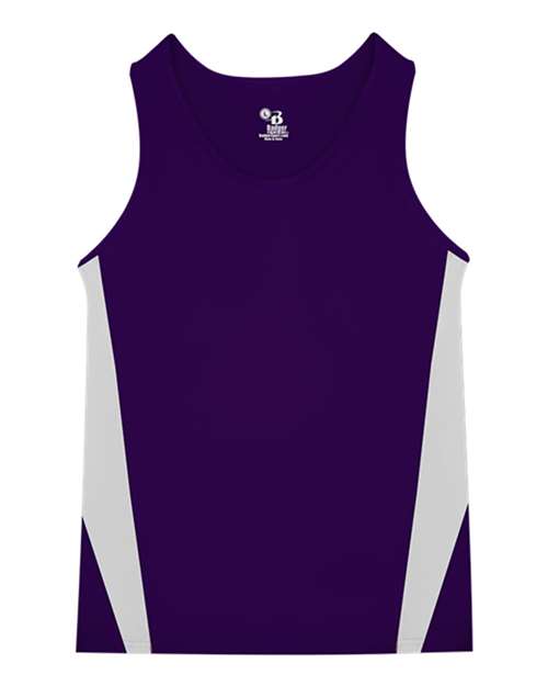 Alleson Athletic 2667 - Purple/ White