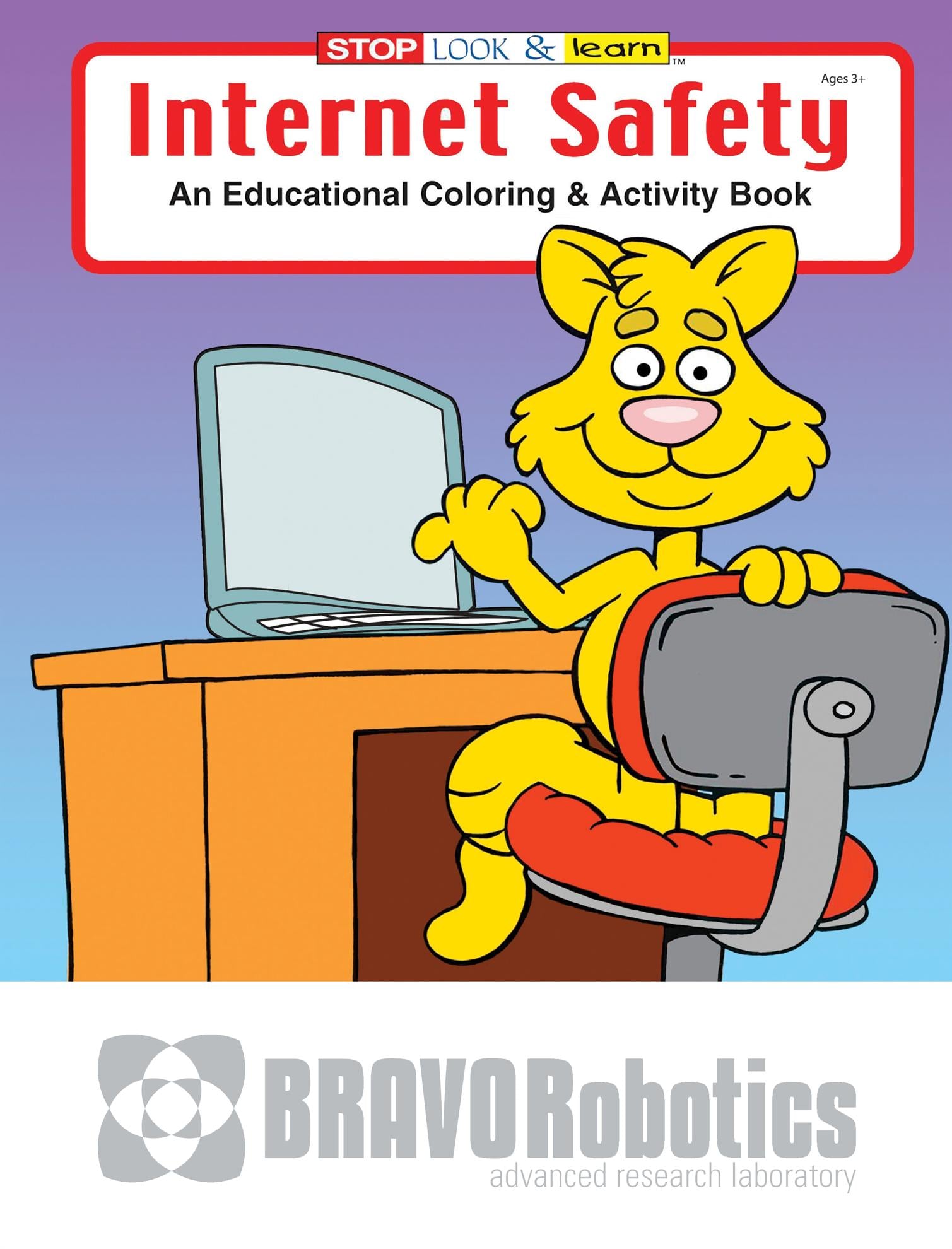 Coloring Book: Internet Safety 