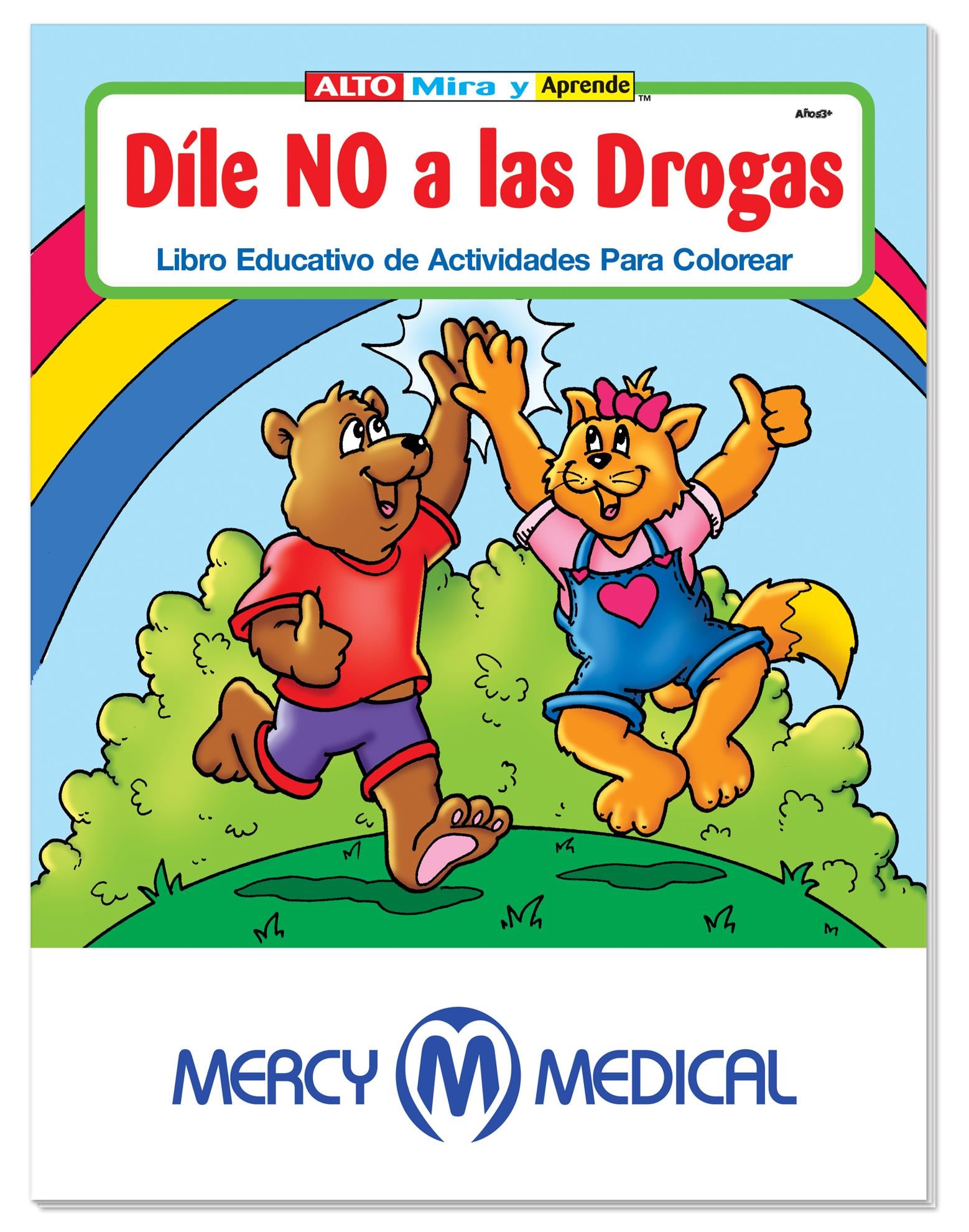 Coloring Book: Smart Kids Say No to Drugs (Spanish)