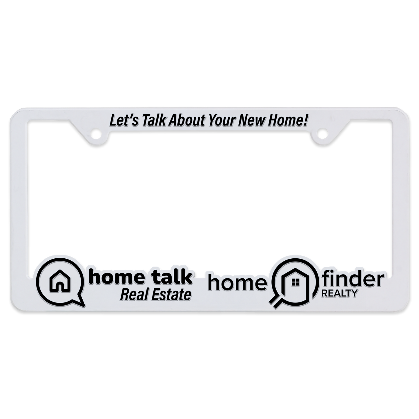 3-D Traditional License Plate Frame