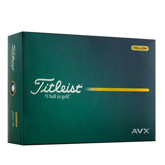 AVX® Yellow Golf Ball Std Serv
