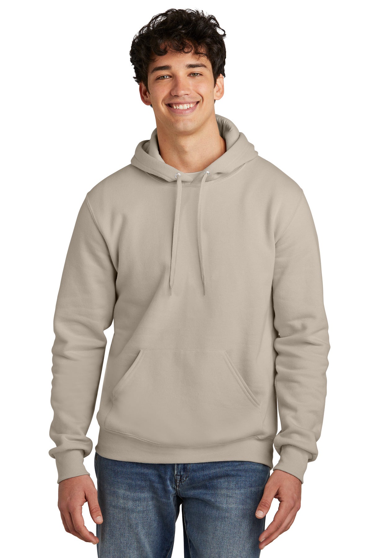 Jerzees Eco Premium Blend Pullover Hooded Sweatshirt 700M - Putty