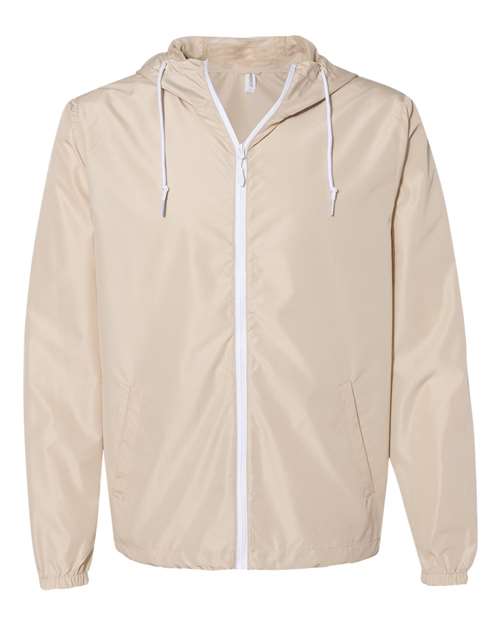 Independent Trading Co. EXP54LWZ - Classic Khaki/ White Zipper