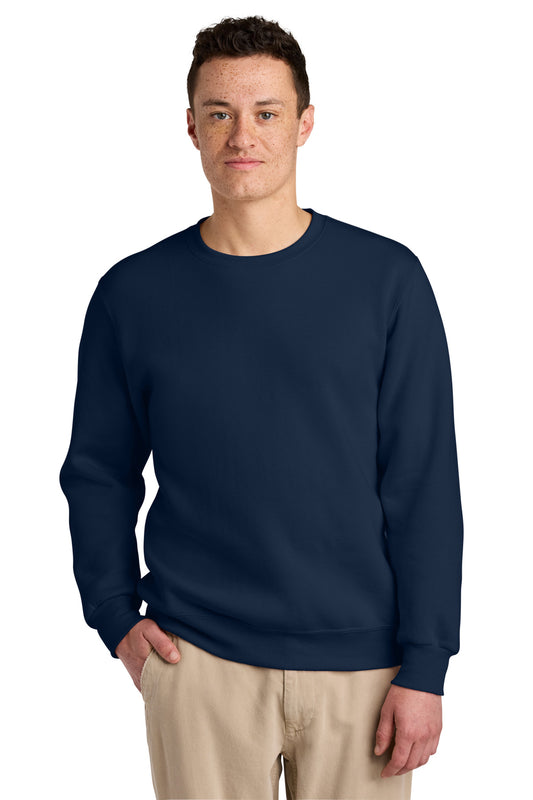 Jerzees Eco Premium Blend Crewneck Sweatshirt 701M - J. Navy