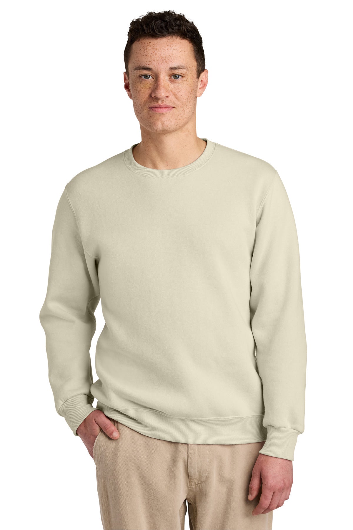 Jerzees Eco Premium Blend Crewneck Sweatshirt 701M - Putty