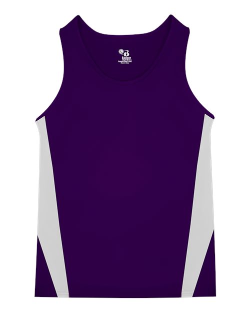 Alleson Athletic 8667 - Purple/ White