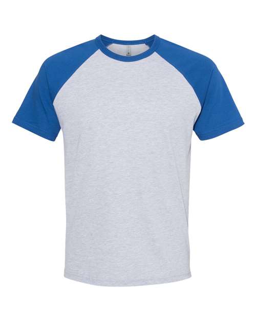 Next Level 3650 - Royal/ Heather Grey