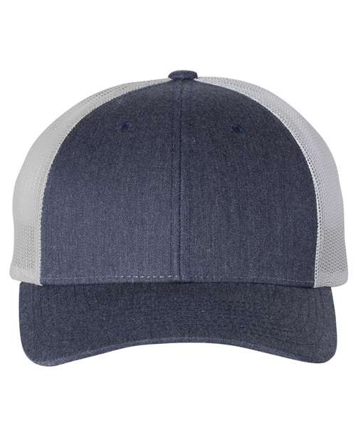 Richardson 115 - Heather Navy/ Light Grey