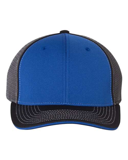 Richardson 172 - Royal/ Charcoal/ Black Tri
