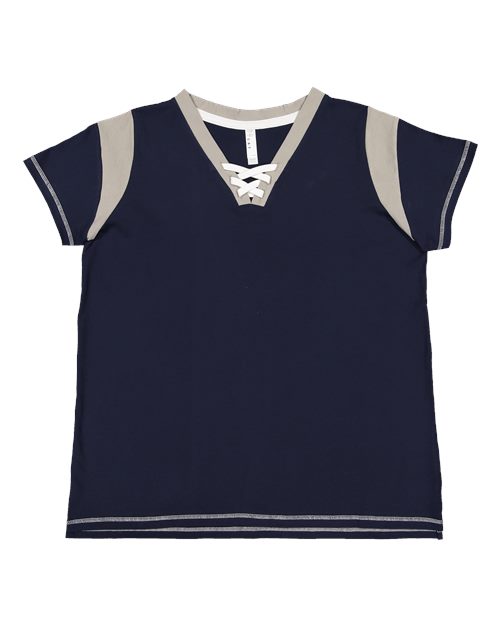 LAT 3833 - Navy/ Titanium/ White
