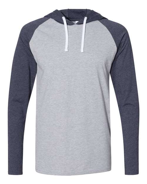 LAT 6917 - Vintage Heather/ Vintage Navy/ White