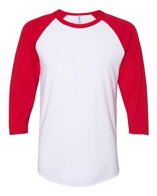 JERZEES 560RR - White/ True Red