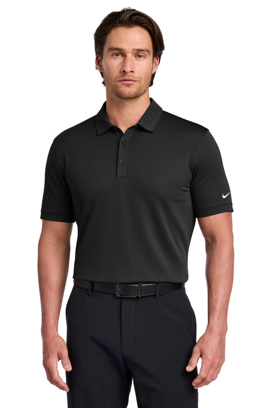 Nike Dri-FIT Solid Icon Pique Modern Fit Polo.  746099 - Black