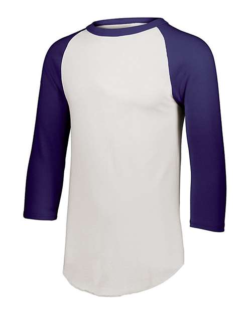 Augusta Sportswear 4421 - White/ Purple