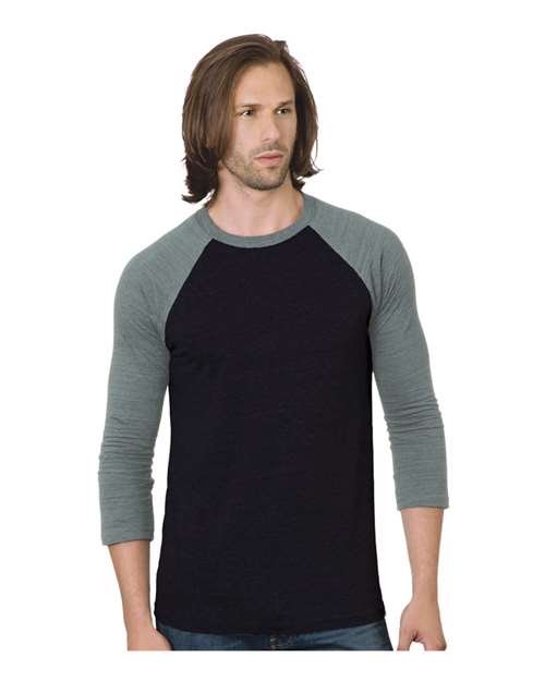 Bayside 9525 - Black/ Athletic Grey