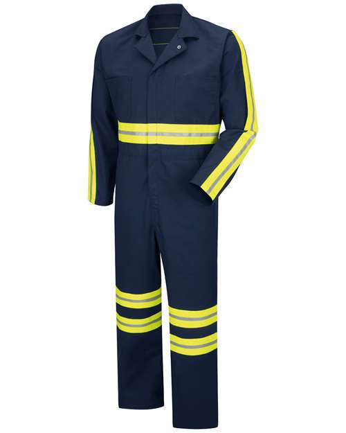 Red Kap CT10EN - Navy/ Yellow Trim