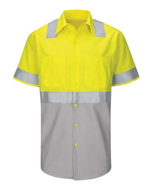 Red Kap SY24T - Fluorescent Yellow/ Green/ Grey