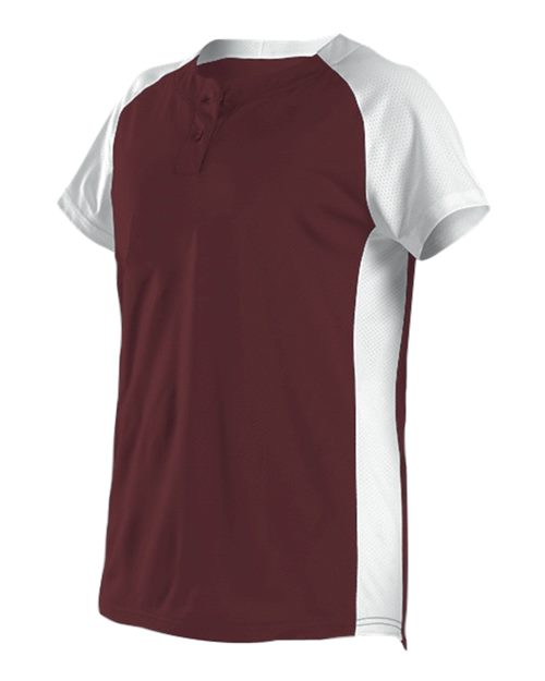 Alleson Athletic 522PDW - Maroon/ White