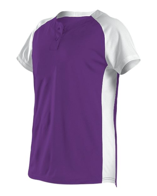 Alleson Athletic 522PDW - Purple/ White