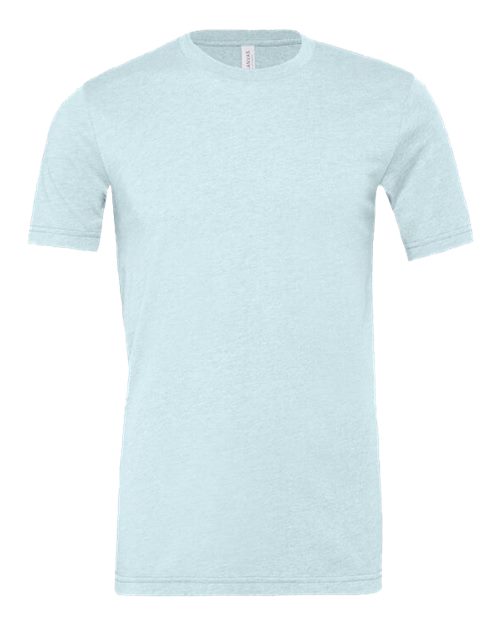 BELLA + CANVAS 3001CVC - Heather Prism Ice Blue