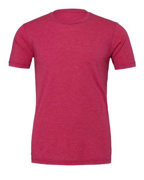 BELLA + CANVAS 3001CVC - Heather Raspberry