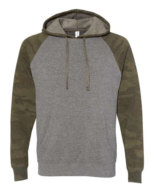 Independent Trading Co. PRM33SBP - Nickel Heather/ Forest Camo