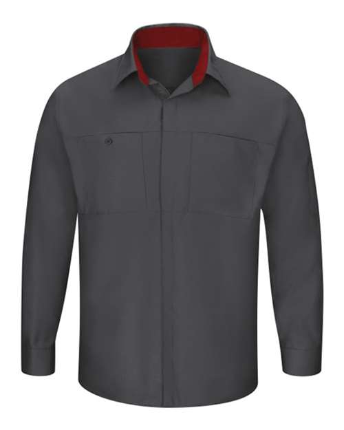 Red Kap SY32 - Charcoal/ Fireball Red