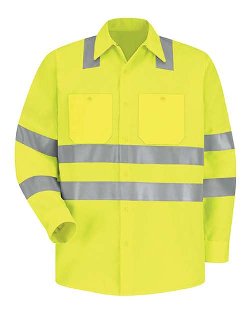 Red Kap SS14HV - AB-Fluorescent Yellow/ Green