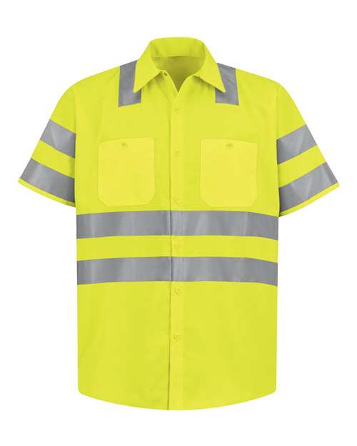 Red Kap SS24HV - AB-Fluorescent Yellow/ Green