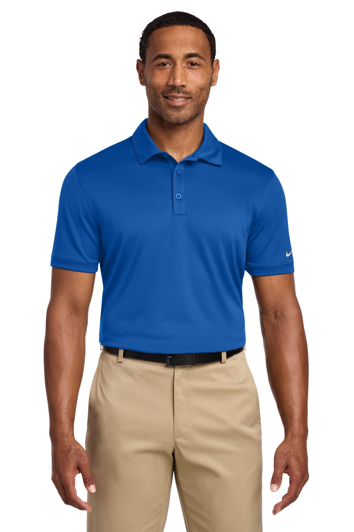 Nike Dri-FIT Players Modern Fit Polo. 799802 - Gym Blue