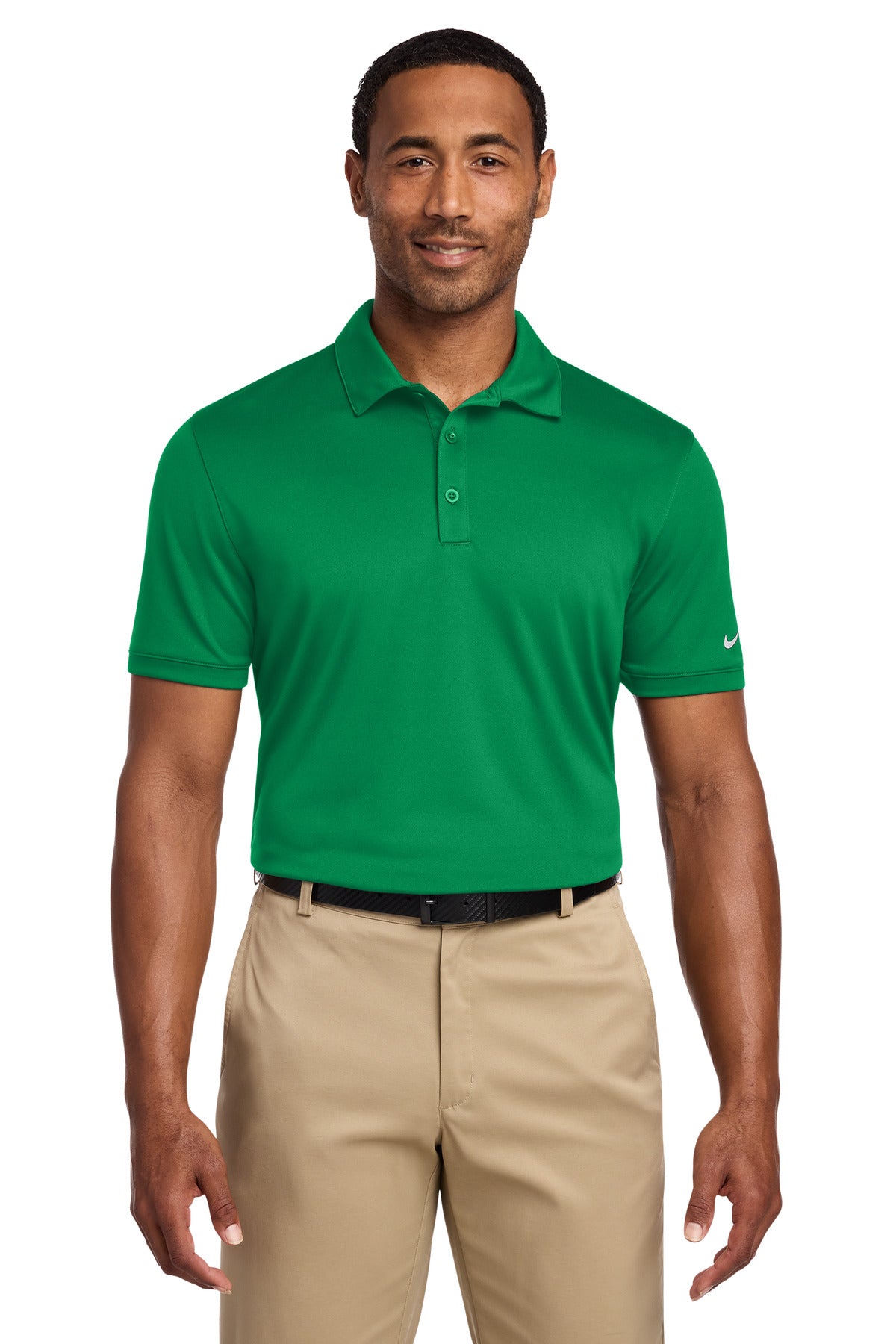 Nike Dri-FIT Players Modern Fit Polo. 799802 - Pine Green