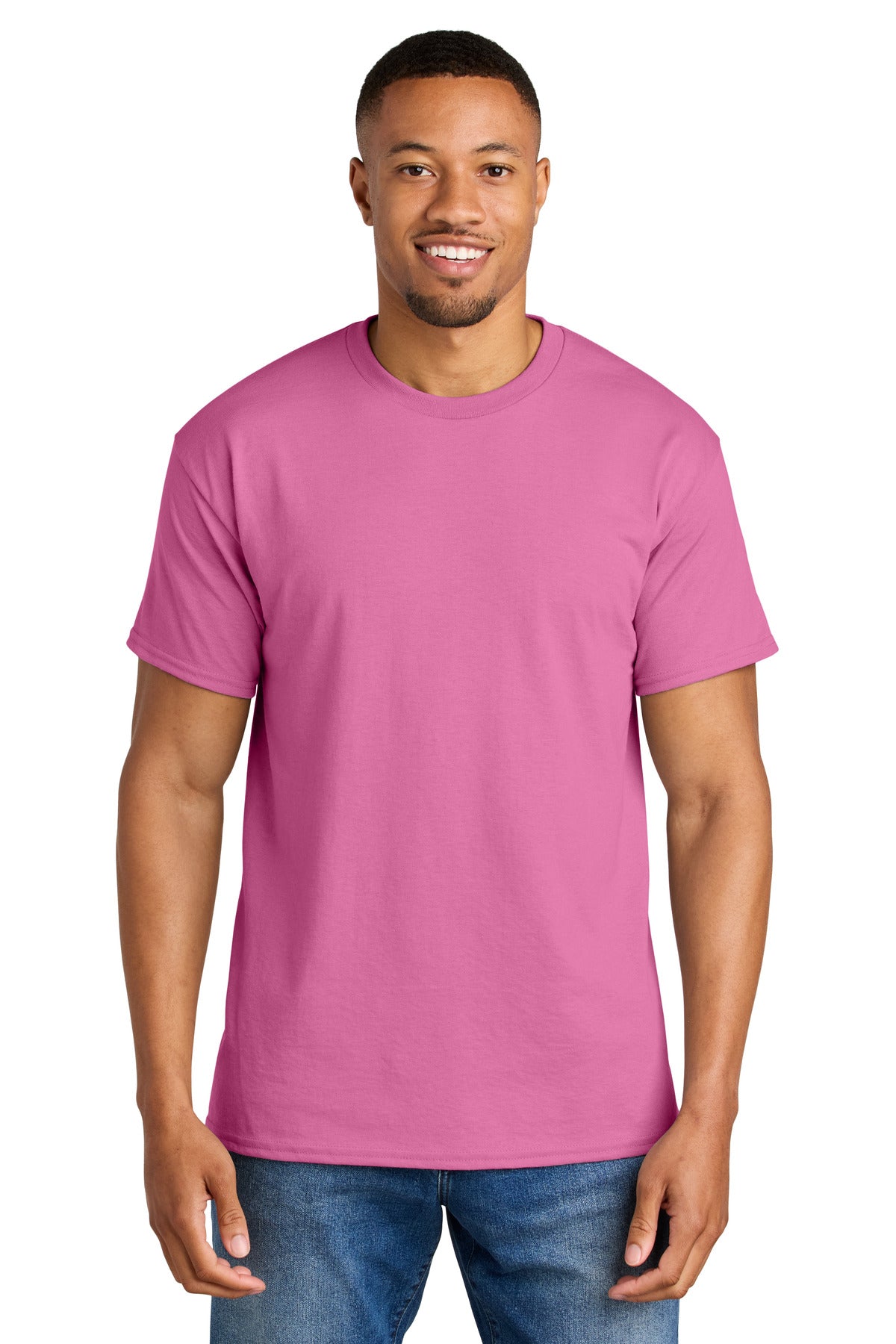 Gildan DryBlend 50 Cotton/50 Poly T-Shirt. 8000 - Azalea
