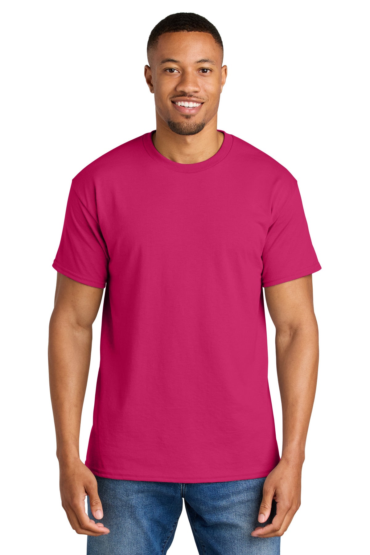 Gildan DryBlend 50 Cotton/50 Poly T-Shirt. 8000 - Heliconia