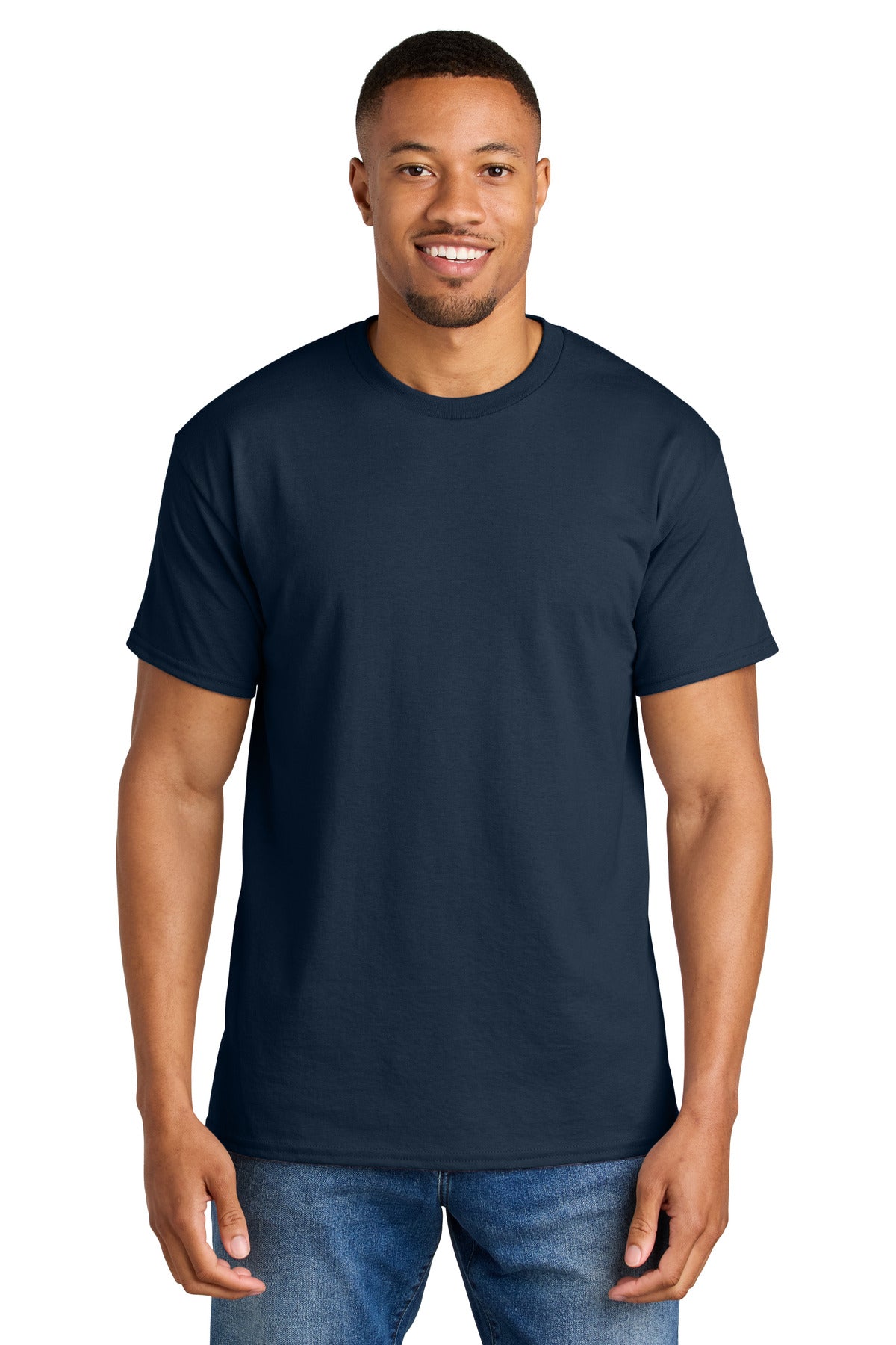 Gildan DryBlend 50 Cotton/50 Poly T-Shirt. 8000 - Navy