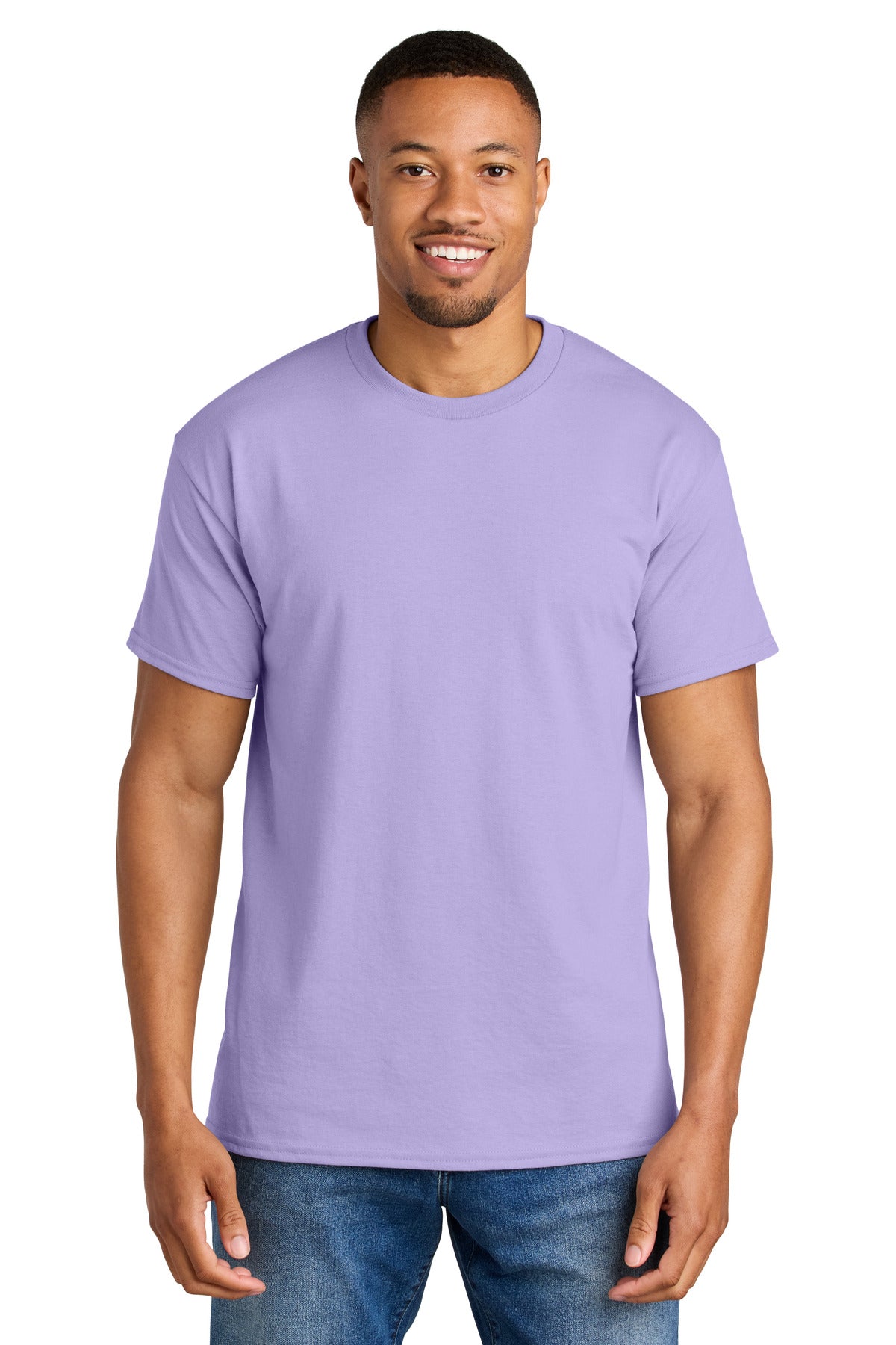 Gildan DryBlend 50 Cotton/50 Poly T-Shirt. 8000 - Orchid