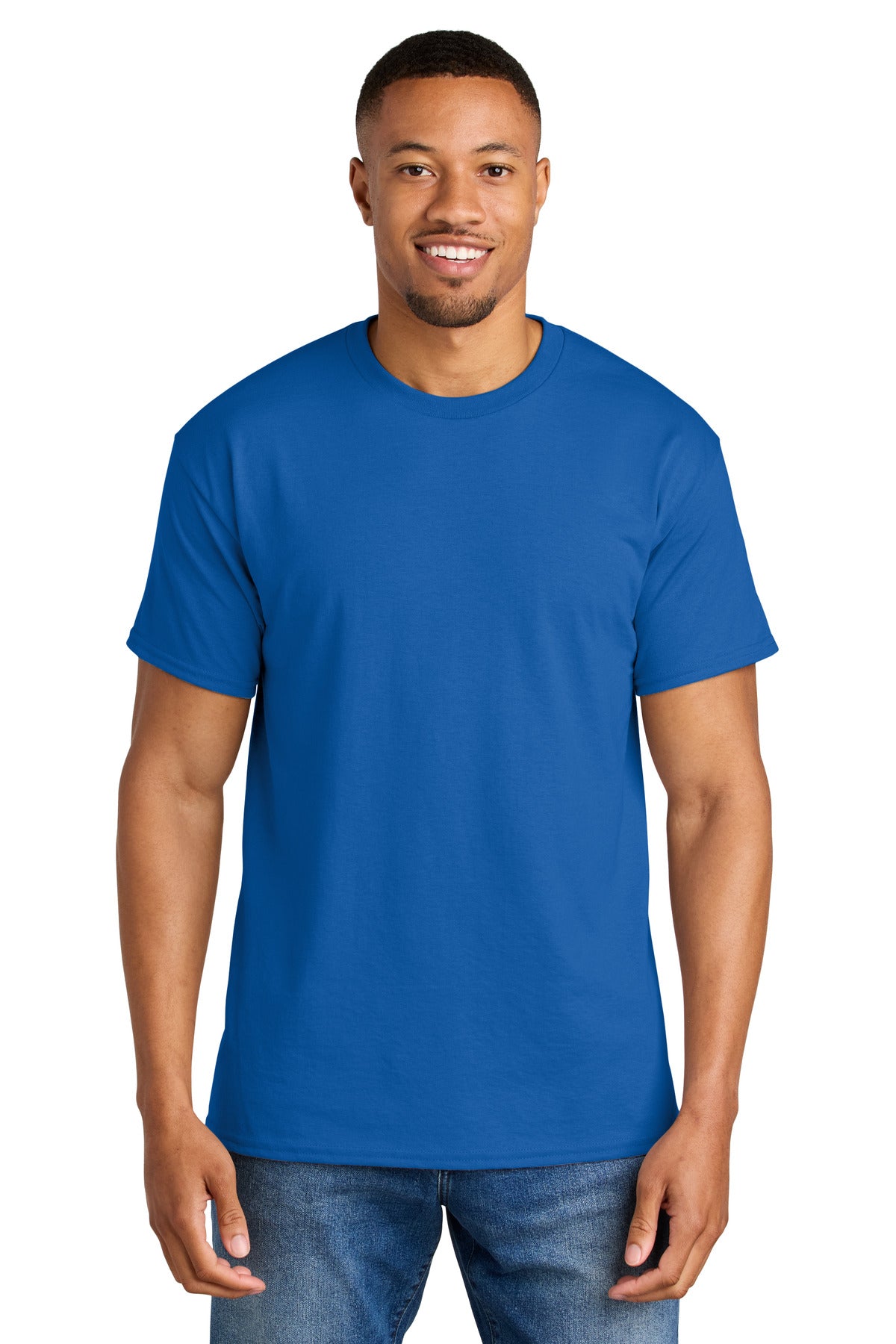 Gildan DryBlend 50 Cotton/50 Poly T-Shirt. 8000 - Royal