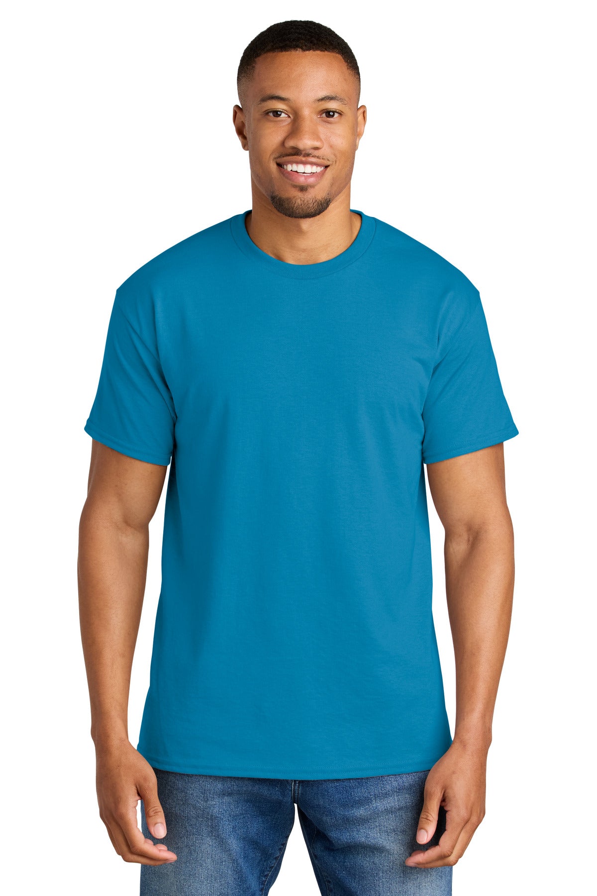 Gildan DryBlend 50 Cotton/50 Poly T-Shirt. 8000 - Sapphire
